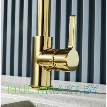 Смеситель Rose R133E (золотой) картинка 12